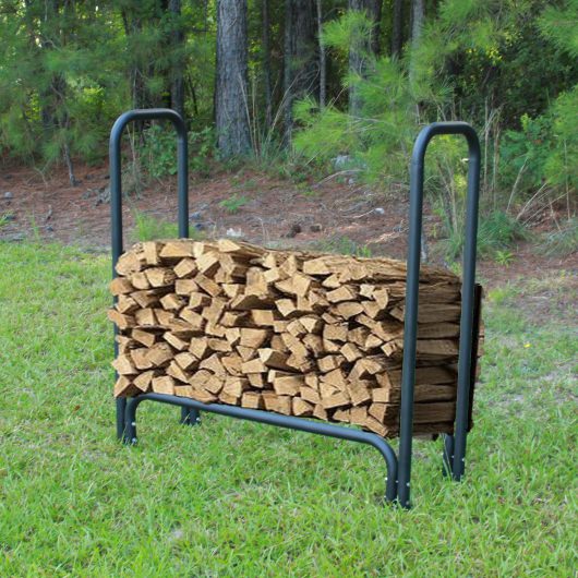 4 ft. Firewood Rack and Tarp Combo