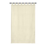 Sunbrella®  Spectrum Eggshell Outdoor Curtain with Tabs 50 in. x 84 in.