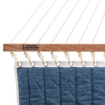 Large Sunbrella Quilted Hammock - Platform Indigo