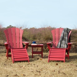 5 Piece Sunrise Adirondack Set