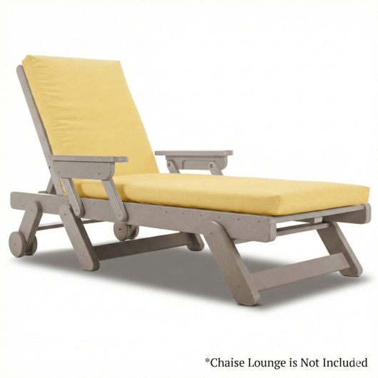 Chaise Lounge Seat/Back Sunbrella Cushion Set