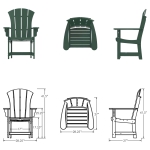 DURAWOOD® Sunrise Dining Chair with Arms