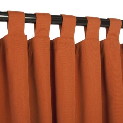 Orange and Yellow Outdoor Curtains