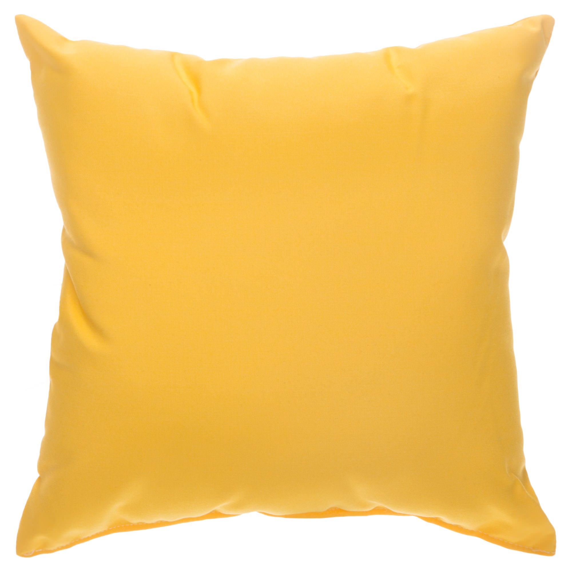 Canvas Sunflower Yellow Sunbrella Designer Porch Pillow Pawleys