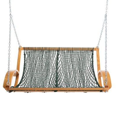 DURACORD® Curved Arm Double Rope Swing - Green