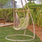 Tufted Single Swing Made with Sunbrella - Spectrum Cilantro