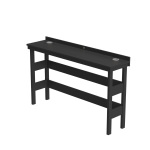 DURAWOOD® Poly 3 Piece Viewfinder Bar Height Table with Saddle Stools