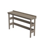DURAWOOD® Poly 3 Piece Viewfinder Bar Height Table with Saddle Stools