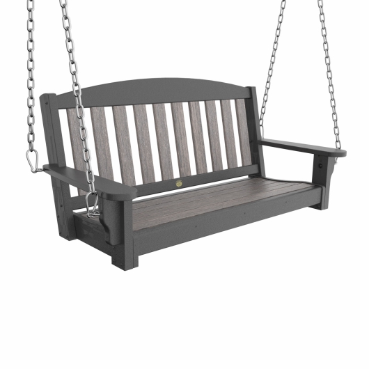 DURAWOOD® Poly Heritage Woodgrain Porch Swing