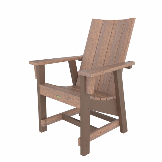 DURAWOOD® Poly Heritage Woodgrain Refined Conversation Chair