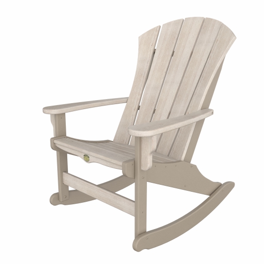 DURAWOOD® Poly Woodgrain Sunrise Rocker