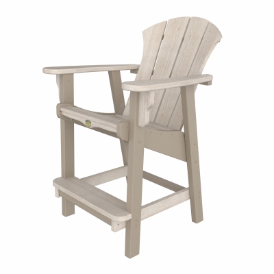 DURAWOOD® Poly Woodgrain Sunrise Counter Height Chair
