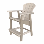 DURAWOOD® Poly Woodgrain Sunrise Counter Height Chair