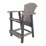DURAWOOD® Poly Woodgrain Sunrise Counter Height Chair