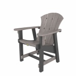 DURAWOOD® Poly Woodgrain Sunrise Conversation Chair