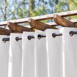 Blanco Extra Wide Outdoor Curtain