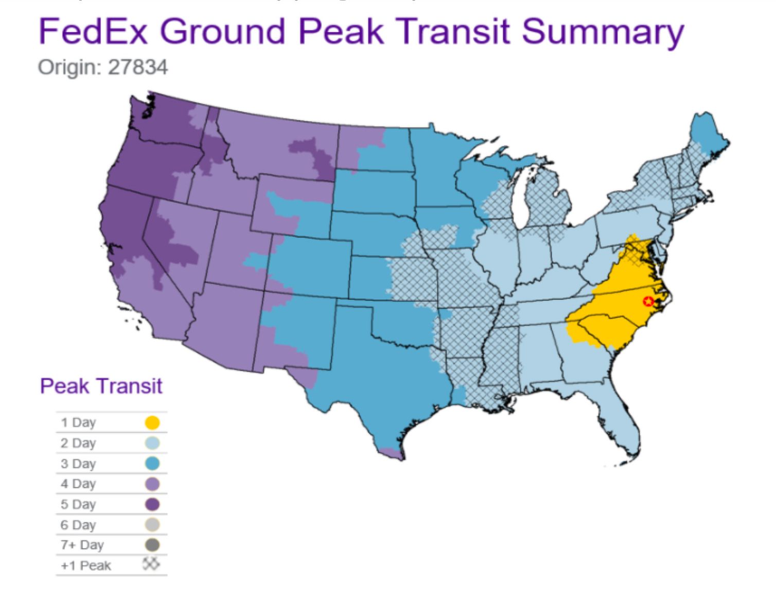 Holiday Shipping Map Holiday Shipping Map